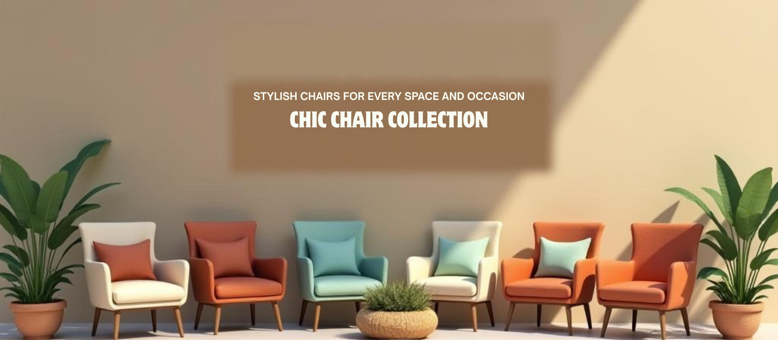 YouTube Banner – Chic Chair Collection